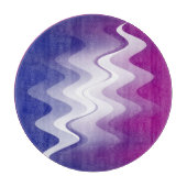 Planche À Découper Bleu violet blanc (Devant)
