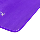 Planche À Découper Bleu violet uni (Coin)