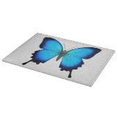 Planche à découper bleue de papillon de Papilio (Coin)