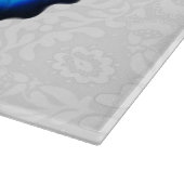 Planche à découper bleue de papillon de Papilio (Coin)