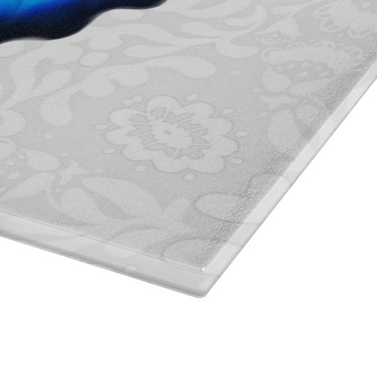 Planche à découper bleue de papillon de Papilio (Coin)