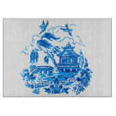 Planche à découper bleue de saule (Devant)