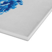 Planche à découper bleue de saule (Coin)