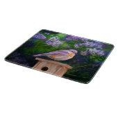 Planche À Découper Bleuet de l'Est en neige - Photo originale (Coin)