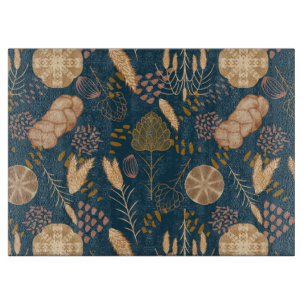 Planche À Découper Bliss de boulangerie : Pain et orge d'art, Turquoi