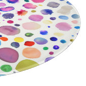 Planche À Découper Blobs aquarelle (Coin)