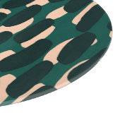 Planche À Découper Blobs d'encre, dessinés à la main, brillants sans  (Coin)