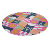 Planche À Découper Bloc de couleur africain, motif géométrique. (Coin)