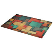 PLANCHE À DÉCOUPER - Blocs de couleur dans de nomb (Coin)