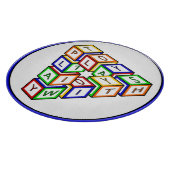 Planche À Découper Blocs de jouets rouge bleu jaune vert (Coin)