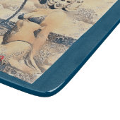 Planche À Découper Blonde Kneeling Modèle de bikini Thunder_Cove (Coin)