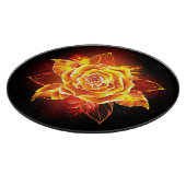 Planche À Découper Blooming Fire Rose (Coin)