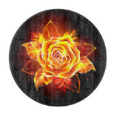 Planche À Découper Blooming Fire Rose (Devant)