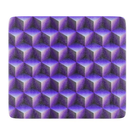 Planche À Découper Bloquer le Motif Abstrait (Devant)