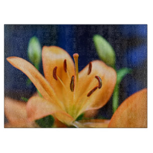 Planche À Découper Blossom orange Lilly