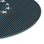 Planche À Découper Blue Chrome Comme Yacht Drapeau Automotive Grille (Coin)