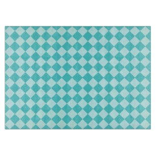 Planche À Découper Blue Combination Diamond Motif par Shirley Taylor