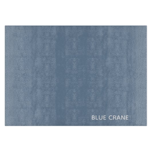 Planche À Découper Blue Crane bleu color (Devant)