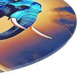 Planche À Découper Blue Elephant Glow Design (Coin)