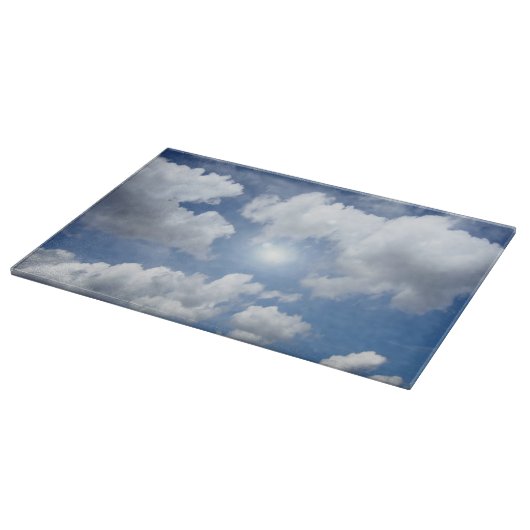 Planche À Découper Blue Heaven Nuages + vos idées (Coin)