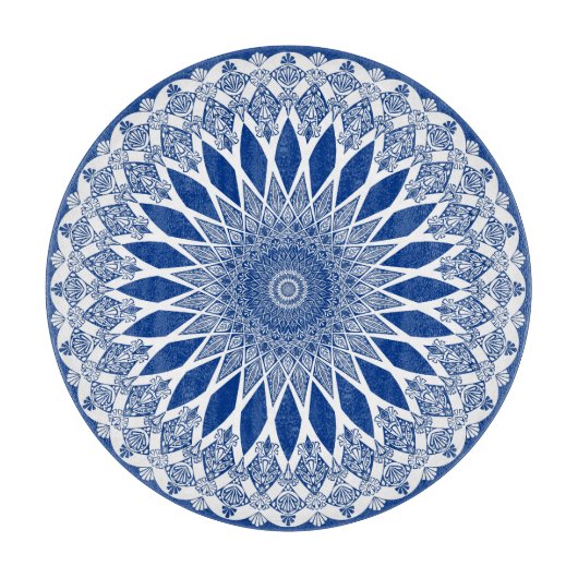 Planche À Découper Blue Pacific Tristyns Mandala (Devant)