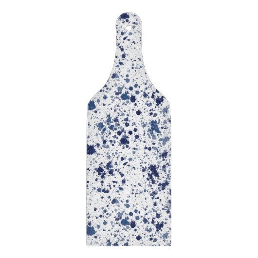 Planche À Découper Blue Splashes & Splatters Splash Pattern (Devant)