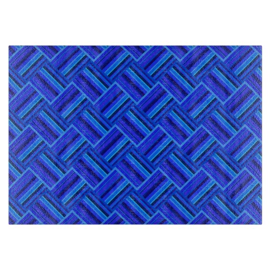 Planche À Découper Blue stripes (Devant)