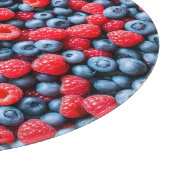 Planche À Découper Blueberries and Raspberries (Coin)