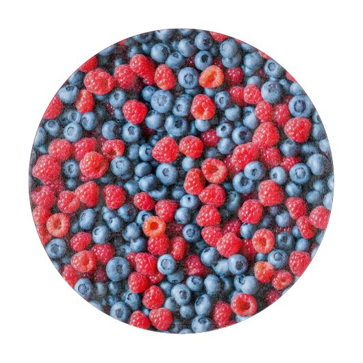 Planche À Découper Blueberries and Raspberries (Devant)