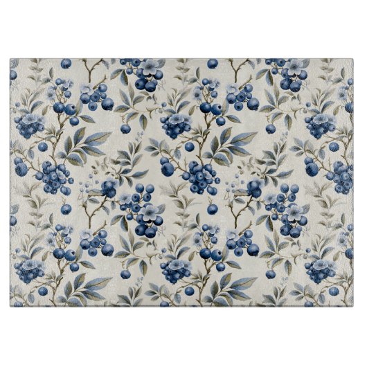 Planche À Découper Blueberry vintage (Devant)
