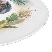 Planche À Découper Bluetick Coonhound Christmas Wreath Festive Pup (Coin)