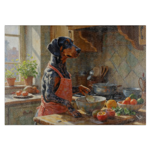 Planche À Découper Bluetick Coonhound cuisine dans la cuisine