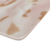 Planche À Découper Blush Rose Tan Southwest Faux Cowhal (Coin)