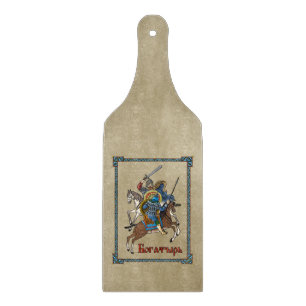 Planche À Découper Bogatyr russe médiéval