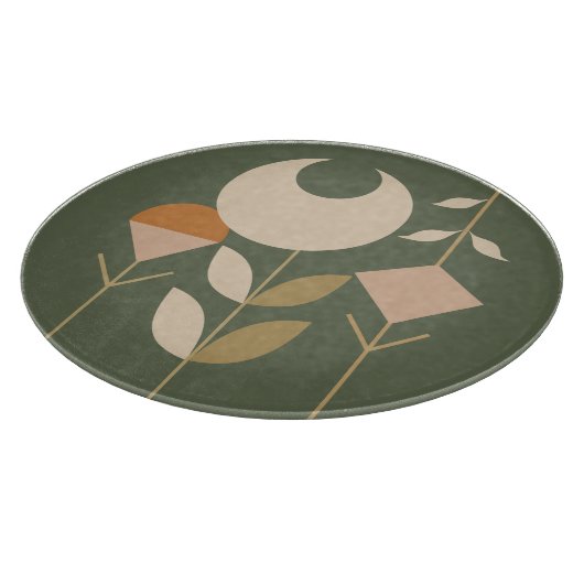 Planche À Découper Boho Abstrait Lily (Coin)