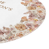 Planche À Découper Boho Bee Aquarelle Floral Custom Etabli (Coin)