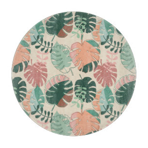Planche À Découper Boho Chic Tropical Monstera Plante Lover's