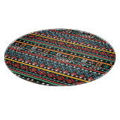 Planche À Découper Boho ethnique : impression de pixels géométriques (Coin)