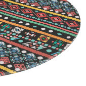 Planche À Découper Boho ethnique : impression de pixels géométriques (Coin)