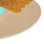 PLANCHE À DÉCOUPER BOHO MINIMALIST FEUILLES (Coin)
