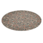 Planche À Découper Boho moderne Chic Fleur sauvage Motif de coupe (Coin)