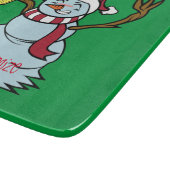 Planche À Découper Boire de la bière Snowman Drunk Thunder_Cove (Coin)