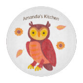 Planche À Découper Bois d'automne (Devant)