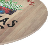 Planche À Découper Bois de grange - Arbres de Noël (Coin)