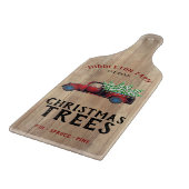 Planche À Découper Bois de grange - 🎄 arbres de Noël (Coin)