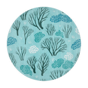 Planche À Découper Bois d'hiver : Vintage sans fil