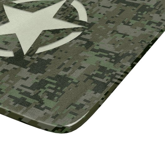 Planche À Découper Bois numérique Star Stencil (Coin)