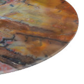 Planche À Découper Bois Pétrifié Brun (Coin)