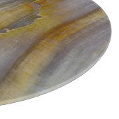Planche À Découper Bois pétrifié ondulé (Coin)