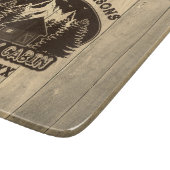 Planche À Découper Bois rustique Famille Cabine Retrouvailles Décor N (Coin)